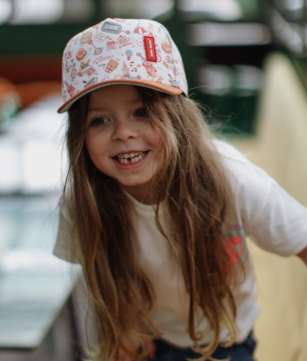 Boné London para crianças e bebés, Cool Kids Only, Hello Hossy