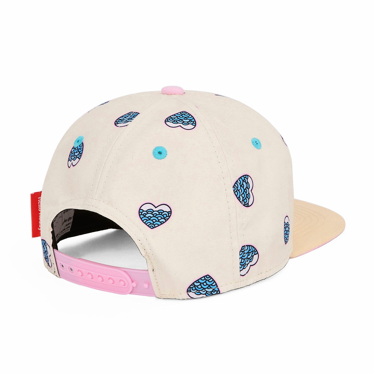 Boné infantil Mermaid, pala reta, ecorresponsável, certificado Oeko-Tex, desde os 9 meses, Cool Kids Only !