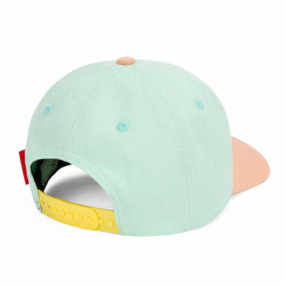 Boné infantil Mini Aloe, pala curva, 100% algodão orgânico, certificado Oeko-Tex, desde os 9 meses, Cool Kids Only!