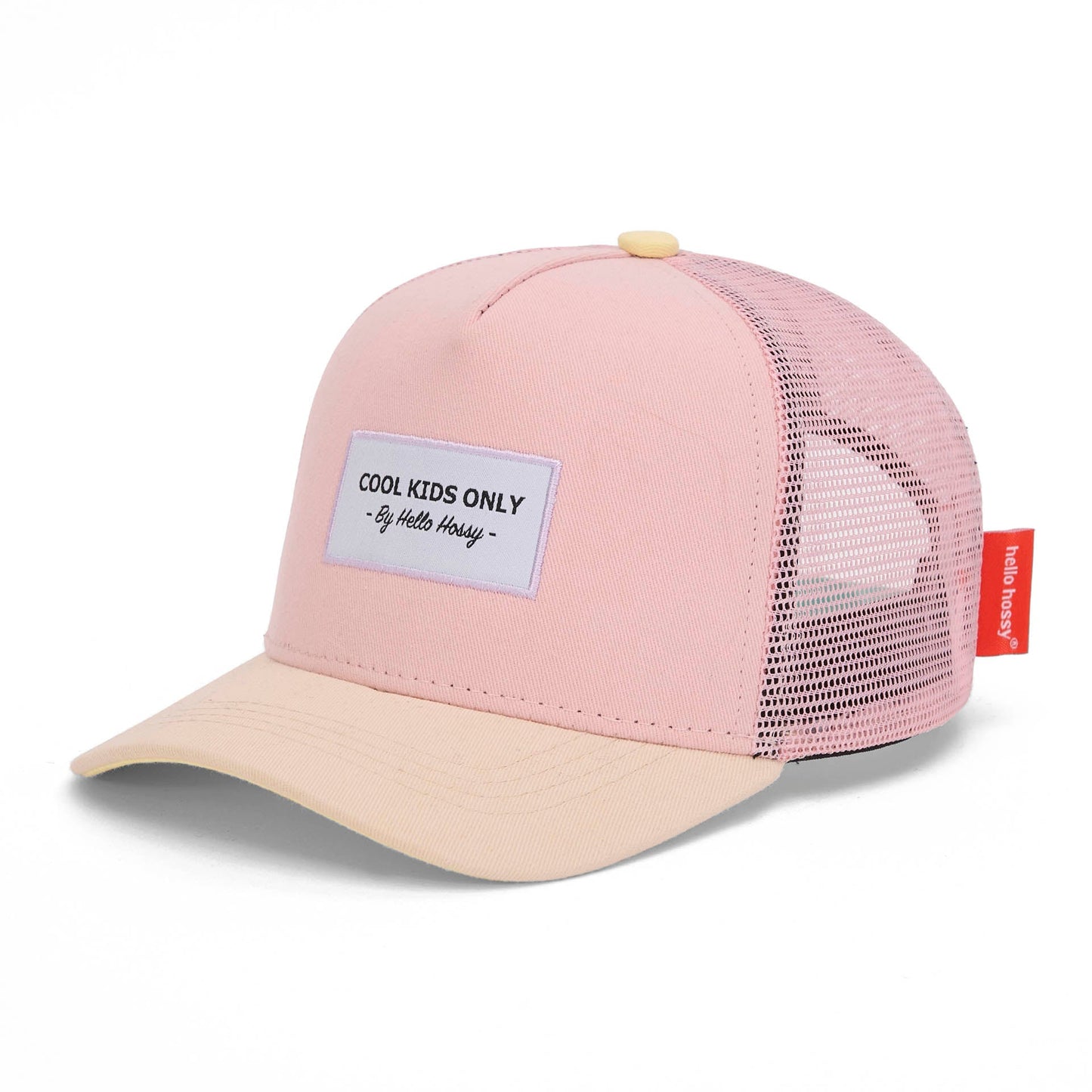 Boné Mini Powder Pink para crianças e bebés, Cool Kids Only, Hello Hossy