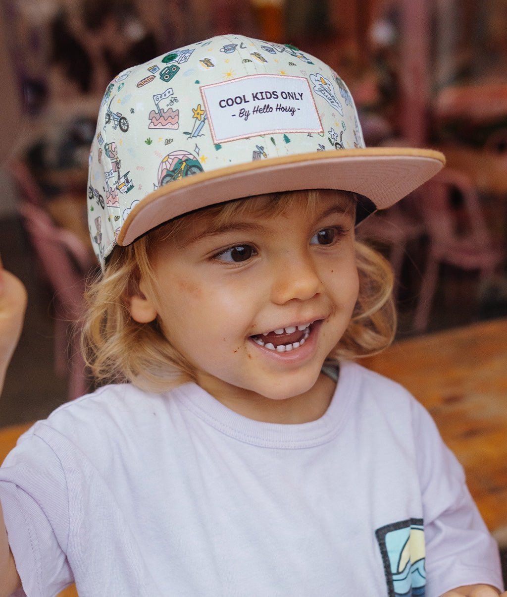 Boné Mountain Ride para crianças e bebés, Cool Kids Only, Hello Hossy