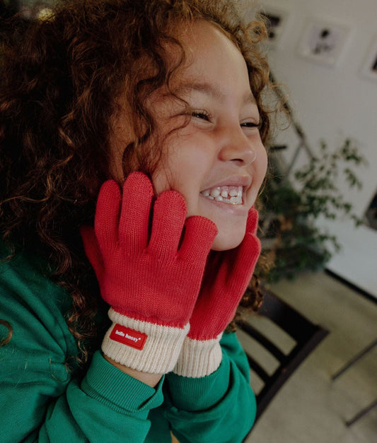 Luvas Handy Framboise para crianças e bebés, Cool Kids Only, Hello Hossy