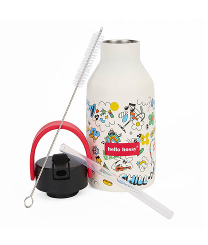Garrafa reutilizável infantil Chill: isotérmica, 350 ml, adequada para crianças, Cool Kids Only!