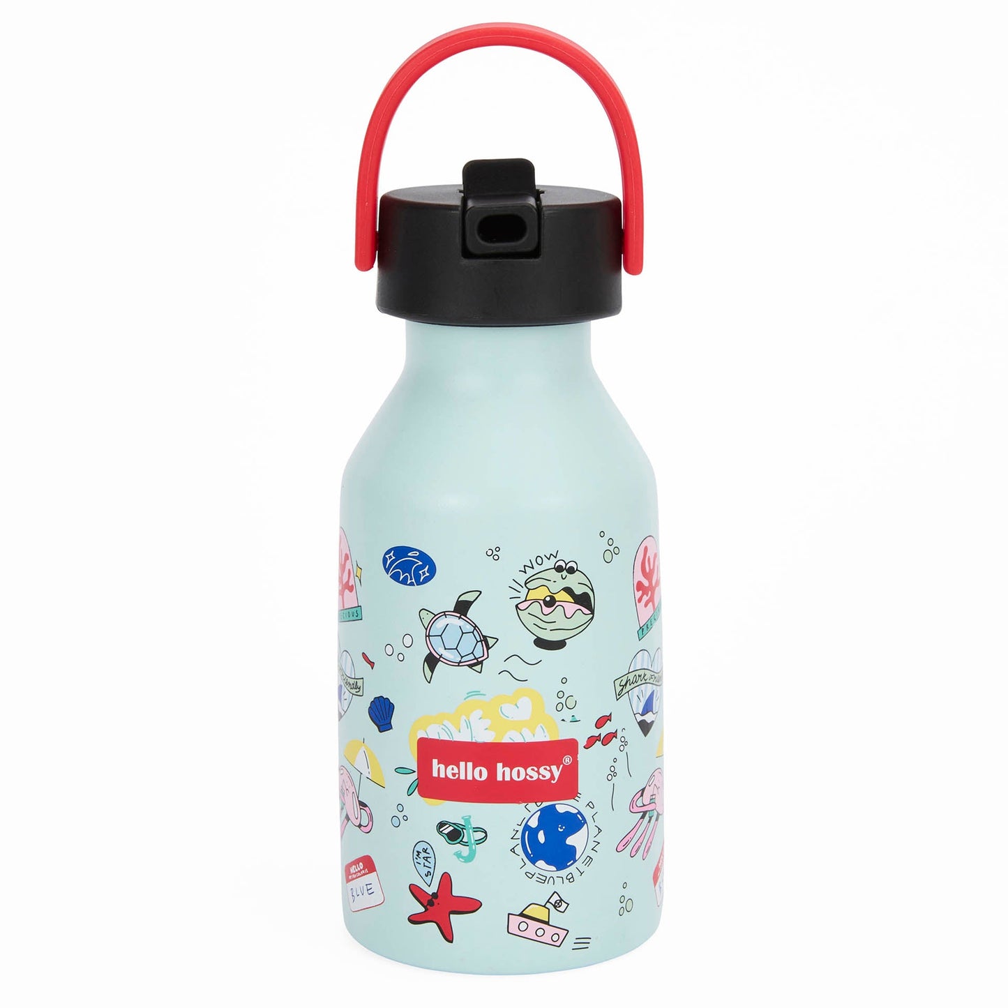Garrafa reutilizável infantil Ocean Lover: isotérmica, 350 ml, adaptada a crianças, Cool Kids Only !