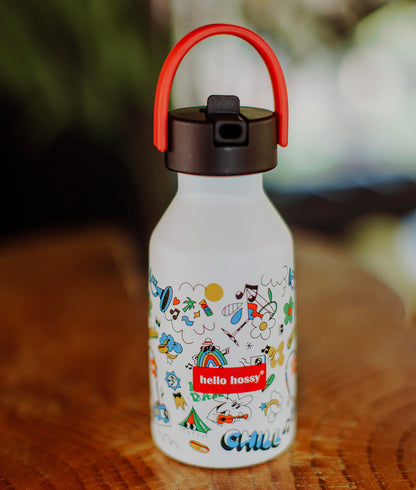 Garrafa reutilizável infantil Chill: isotérmica, 350 ml, adequada para crianças, Cool Kids Only!
