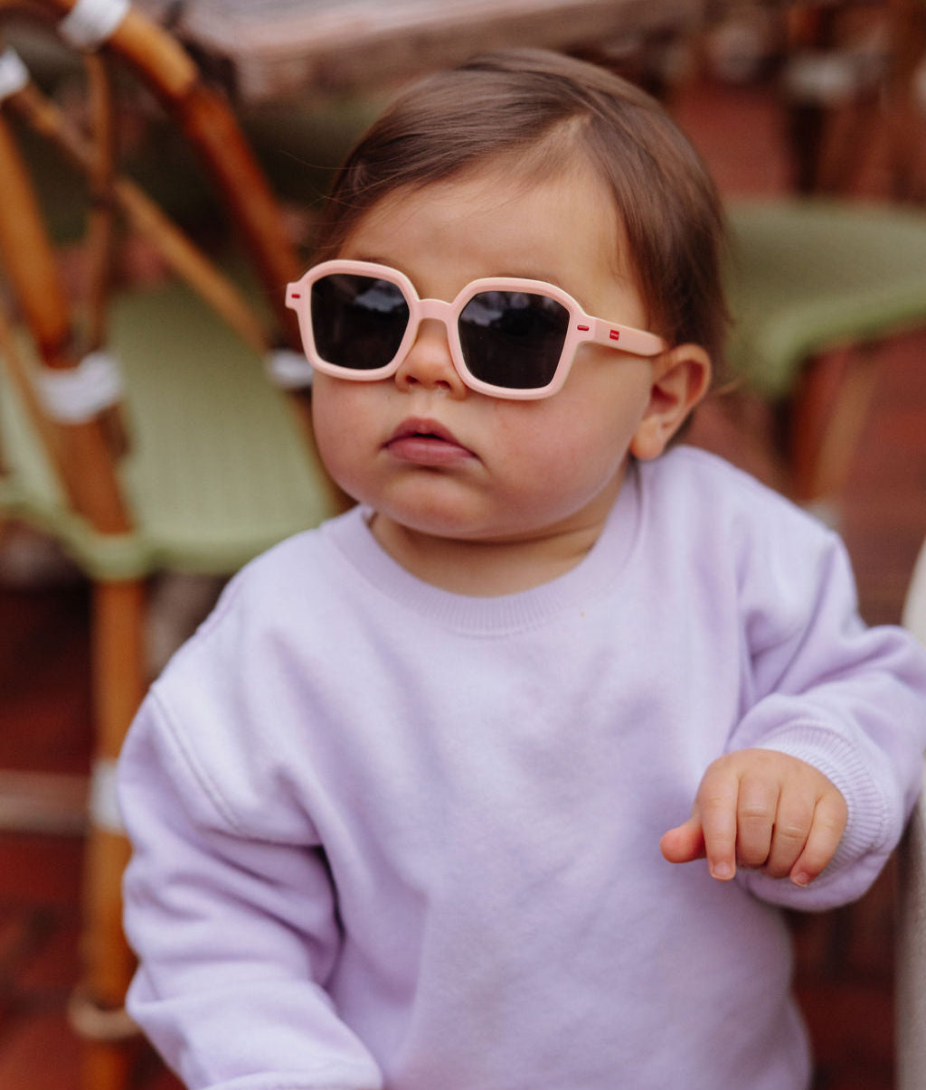 Óculos de sol para bebé Hossy Jane, coloridos, lentes categoria 3, UV400, lentes polarizadas, desde os 9 meses, Cool Kids Only !