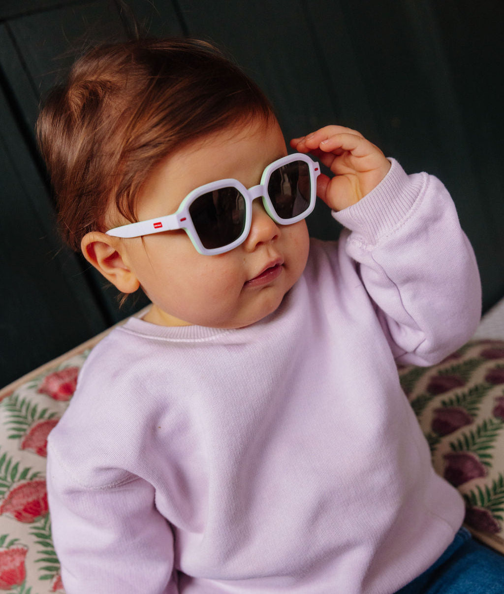 Óculos de sol infantis Hossy Stella, coloridos, lentes categoria 3, UV400, lentes polarizadas, a partir dos 9 meses, Cool Kids Only!