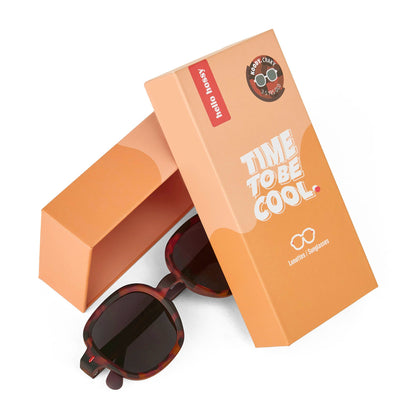 Óculos de sol infantis Koody Craky, coloridos, lentes categoria 3, UV400, lentes polarizadas, desde os 2 anos, Cool Kids Only!