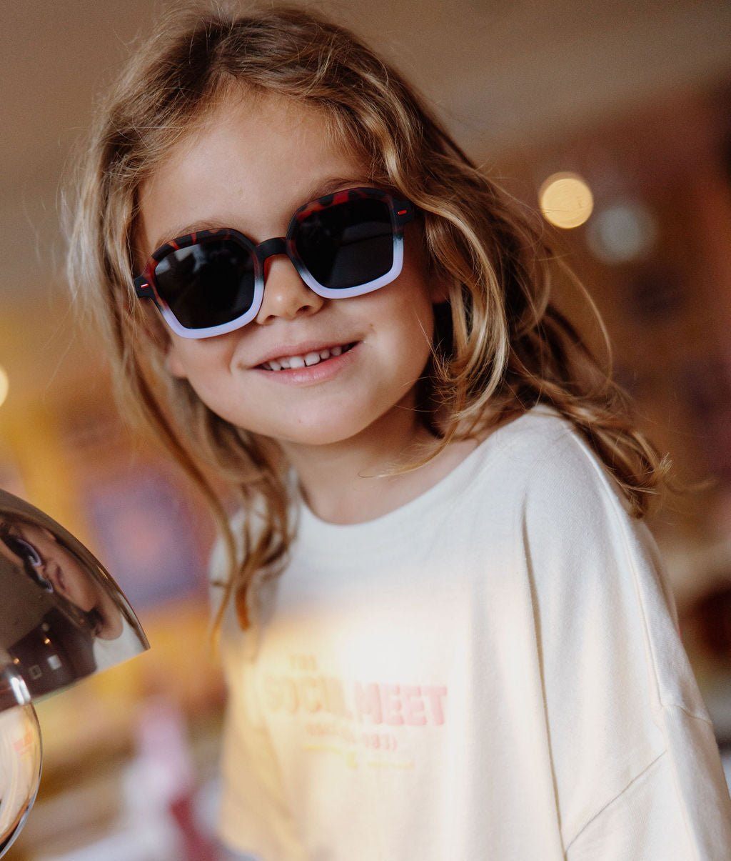 Óculos de sol Hossy Craky Lilac para crianças e bebés, Cool Kids Only, Hello Hossy