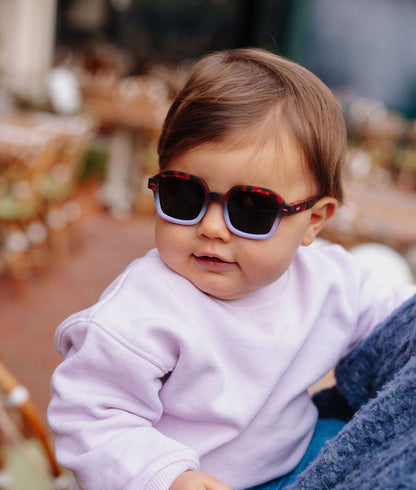 Óculos de sol Hossy Craky Lilac para crianças e bebés, Cool Kids Only, Hello Hossy
