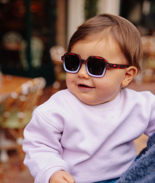 Óculos de sol Hossy Craky Lilac para crianças e bebés, Cool Kids Only, Hello Hossy