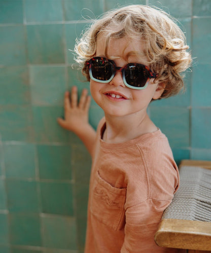 Óculos de sol Hossy Craky Mint para crianças e bebés, Cool Kids Only, Hello Hossy