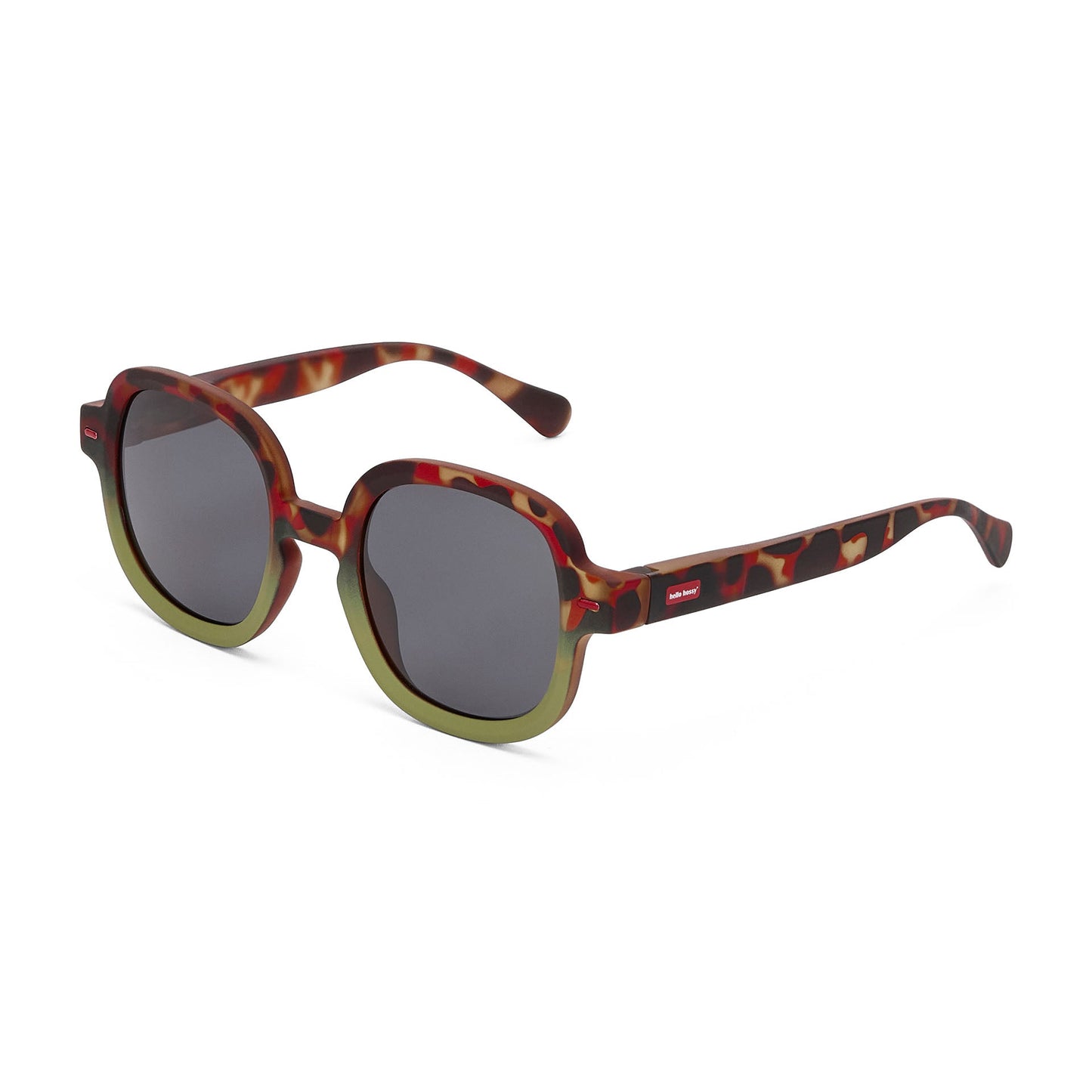 Óculos de sol Koody Craky Caqui para crianças e bebés, Cool Kids Only, Hello Hossy