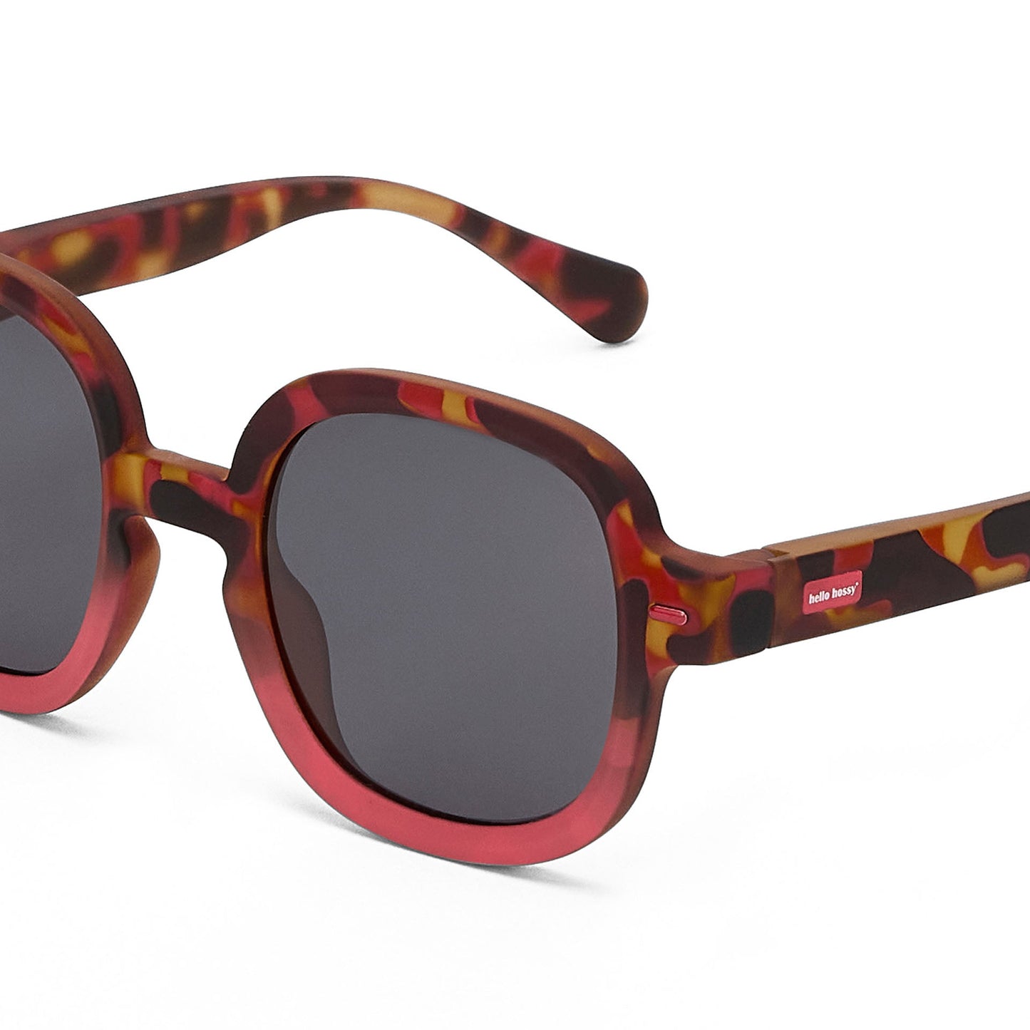 Óculos de sol Koody Craky Red para crianças e bebés, Cool Kids Only, Hello Hossy