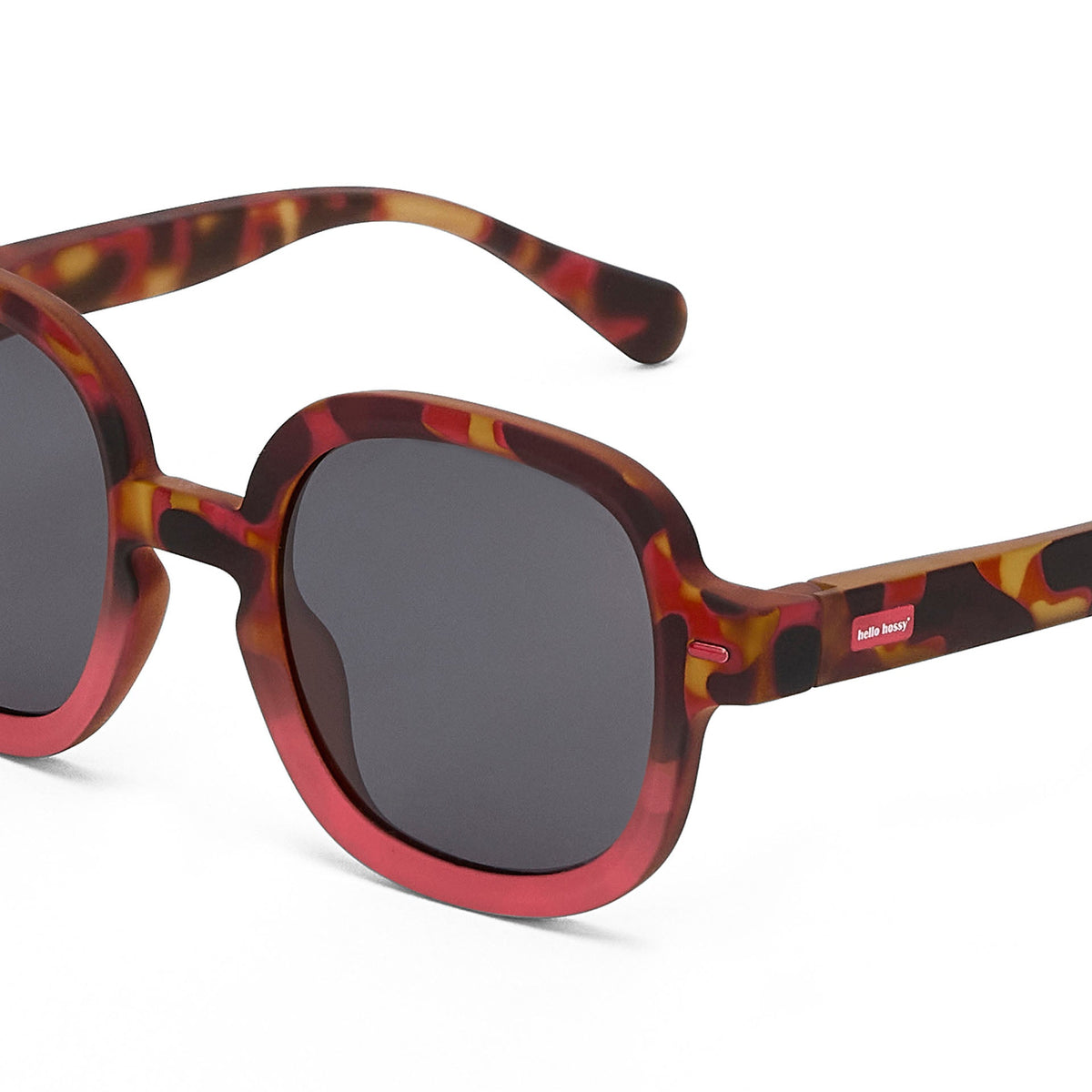 Óculos de sol Koody Craky Red para crianças e bebés, Cool Kids Only, Hello Hossy