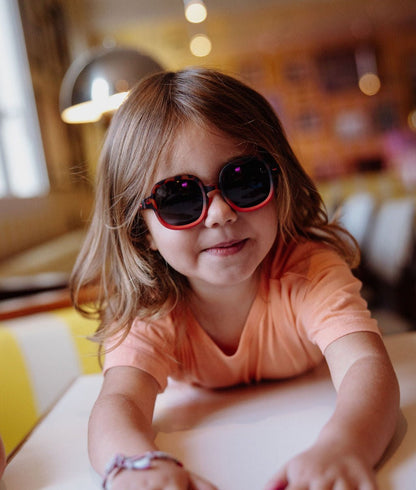 Óculos de sol Koody Craky Red para crianças e bebés, Cool Kids Only, Hello Hossy
