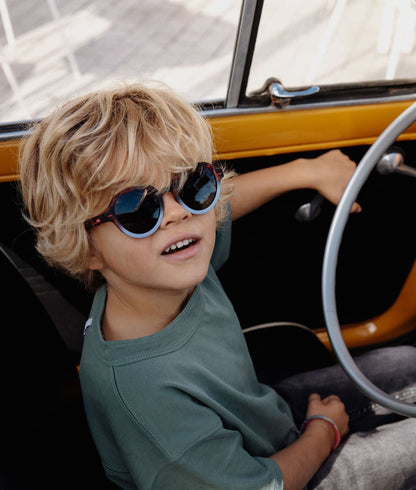 Óculos de sol Megy Craky Blue para crianças e bebés, Cool Kids Only, Hello Hossy