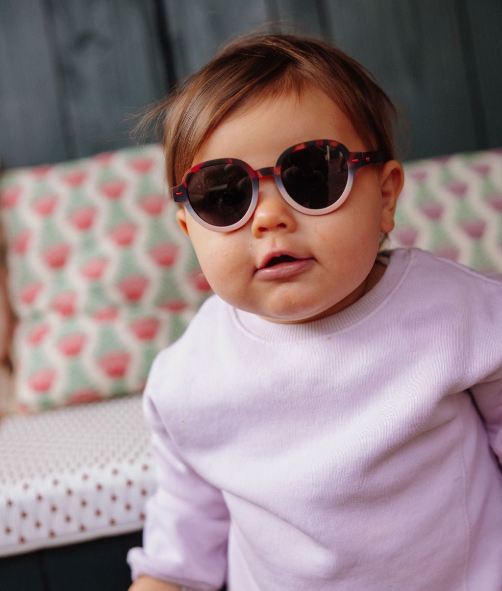 Óculos de sol Megy Craky Blush para crianças e bebés, Cool Kids Only, Hello Hossy