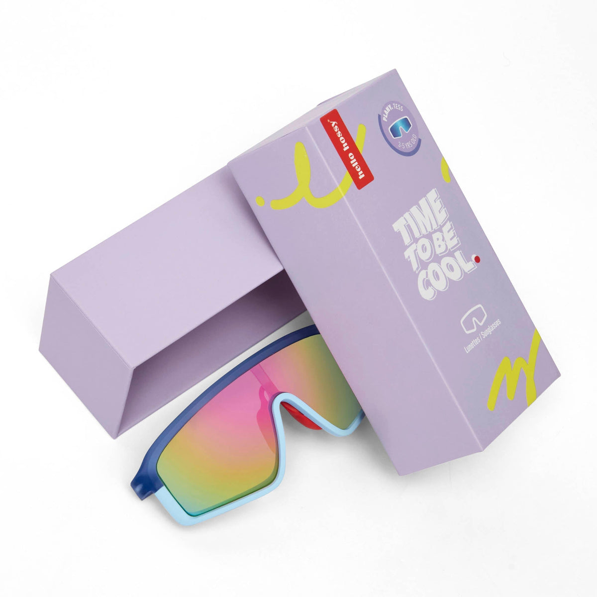 Óculos de sol Plany Tess para crianças e bebés, Cool Kids Only, Hello Hossy