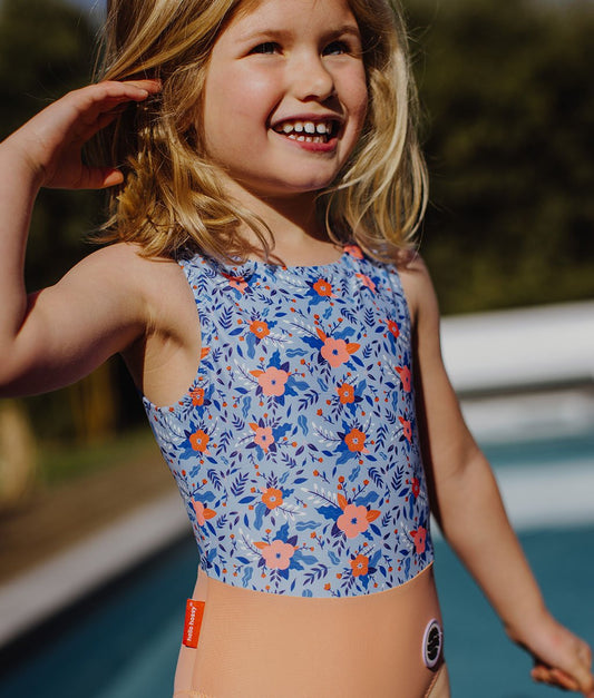 Fato de banho para menina Champêtre Anti-UV, de uma peça, Cool Kids Only !