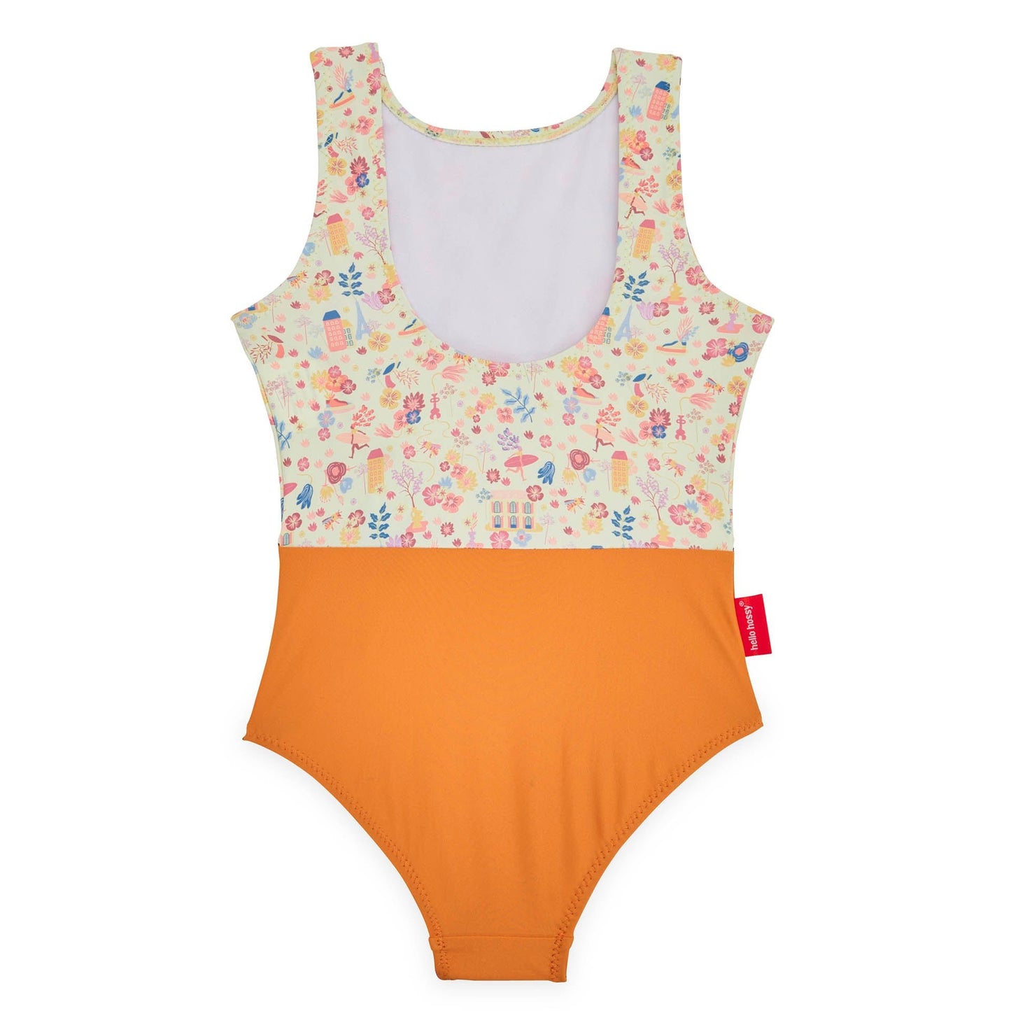 Fato de banho para menina Dried Flowers Anti-UV, de uma peça, Cool Kids Only !