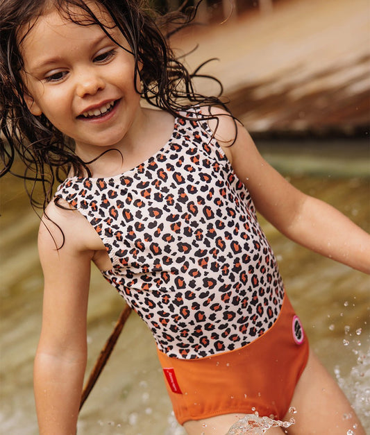 Fato de banho Leopard #7 para crianças e bebés, Cool Kids Only, Hello Hossy