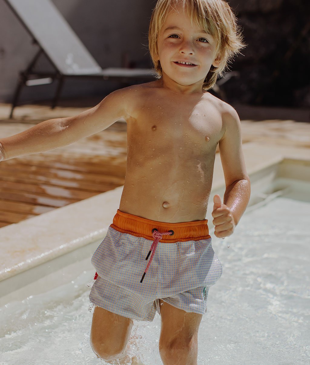 Fato de banho para menino Vichy Anti-UV, colorido, Cool Kids Only!