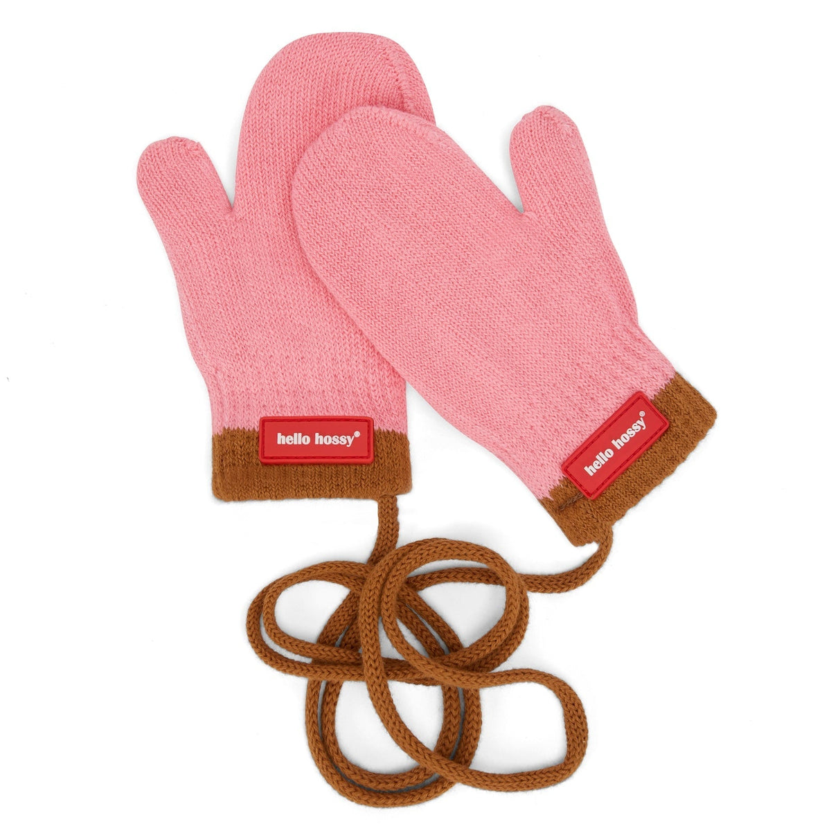 Luvas-múfla Hotty Pink para crianças e bebés, Cool Kids Only, Hello Hossy