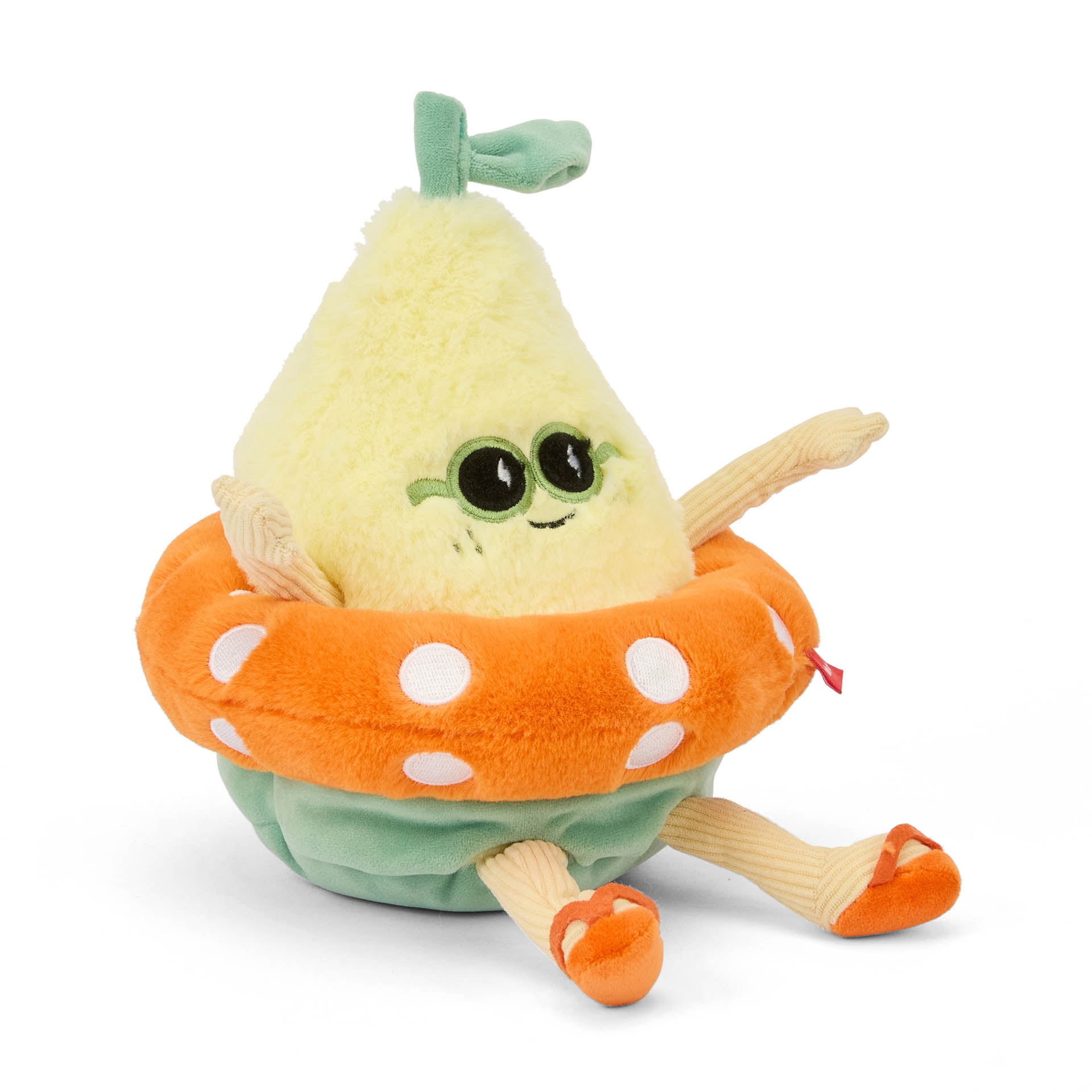 Peluche original para criança Hello Hossy em forma de limão Lemon Splash – vista de 3/4