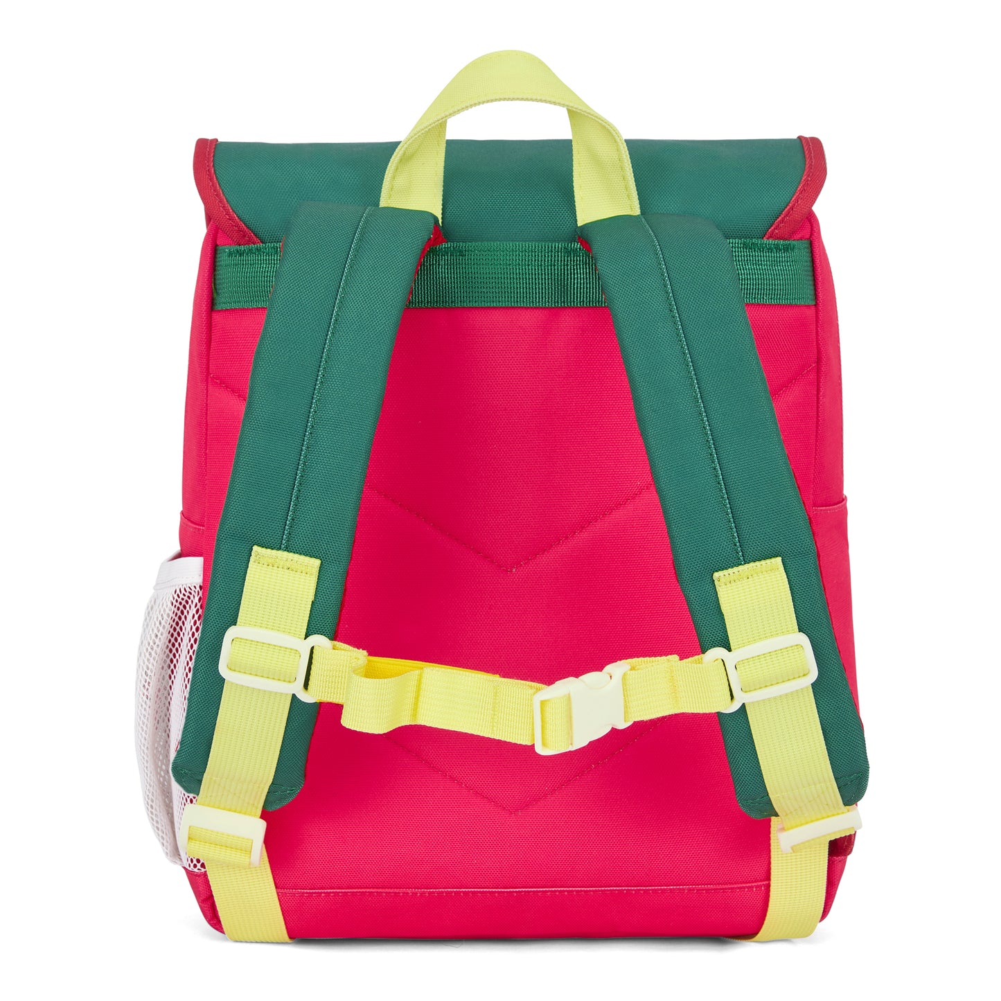 Mochila para criança framboise, verde e amarela, alças ajustáveis Hello Hossy