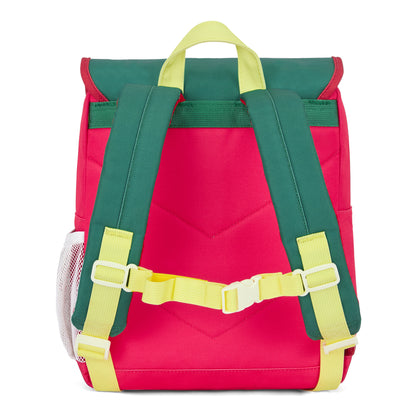 Mochila para criança framboise, verde e amarela, alças ajustáveis Hello Hossy