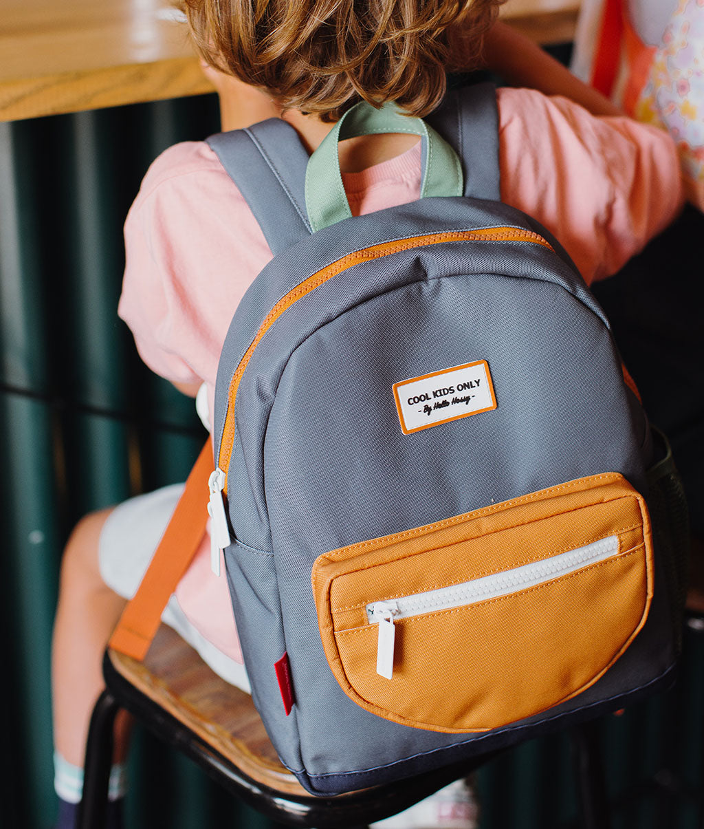 Mochila escolar para crianças Mini Marine, ecorresponsável, desde os 2 anos, Cool Kids Only!