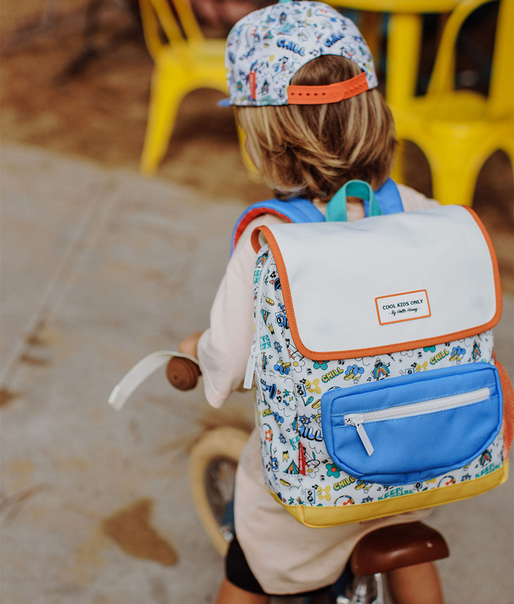 Mochila escolar infantil Chill, ecorresponsável, desde os 2 anos, Cool Kids Only!
