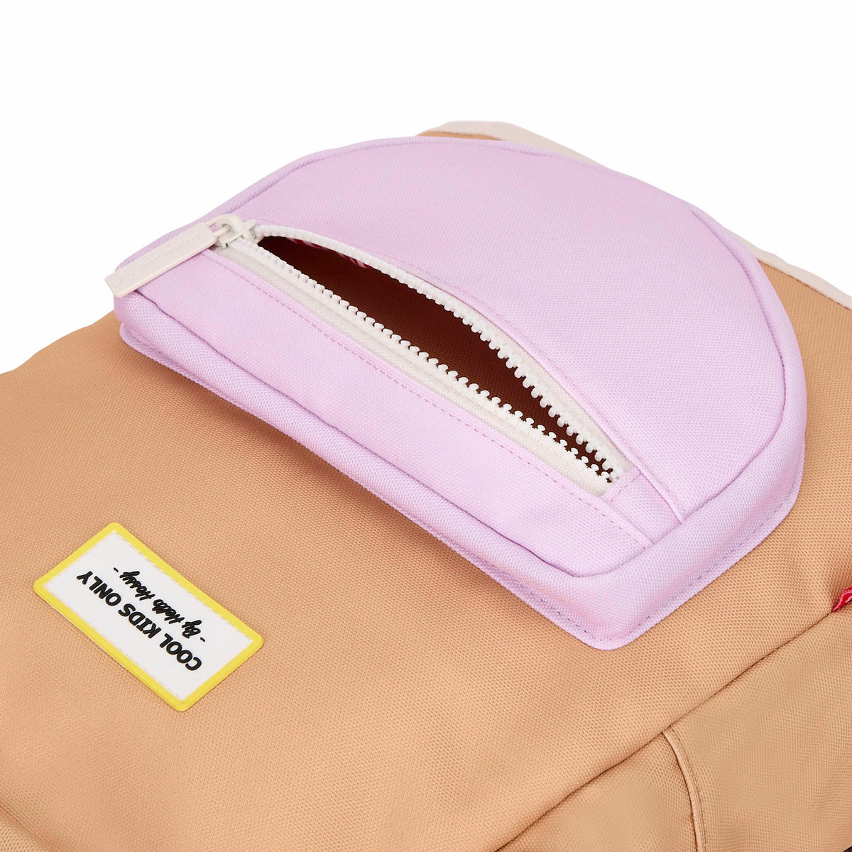 Mochila escolar infantil Mini Crème Brûlée, ecorresponsável, desde os 2 anos, Cool Kids Only!