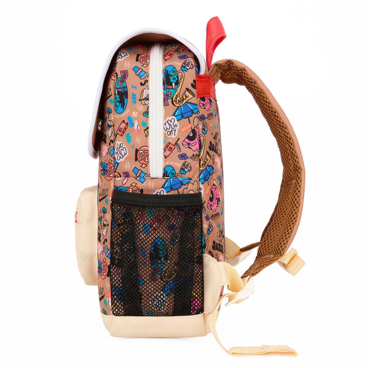 Mochila escolar infantil New York City, ecorresponsável, desde os 2 anos, Cool Kids Only!