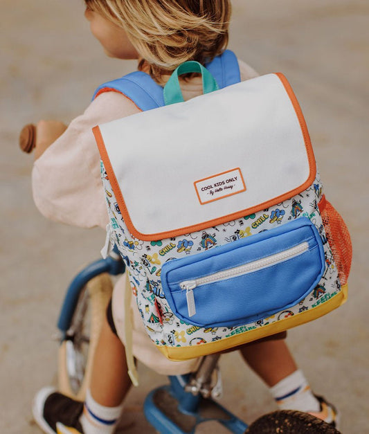 Mochila escolar infantil Chill, ecorresponsável, desde os 2 anos, Cool Kids Only!