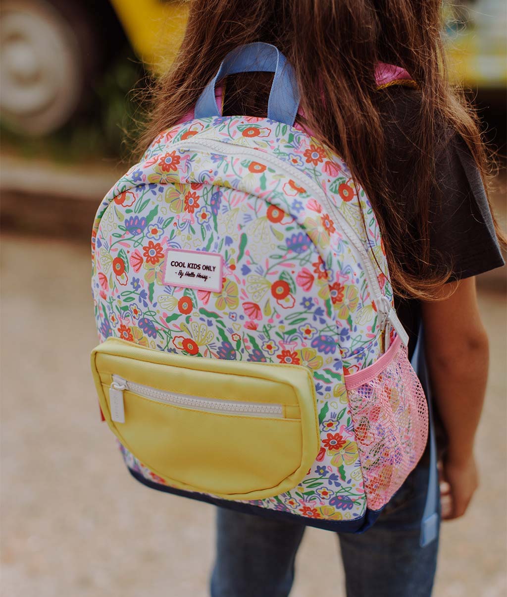 Mochila escolar infantil Garden Party, ecorresponsável, desde os 2 anos, Cool Kids Only!