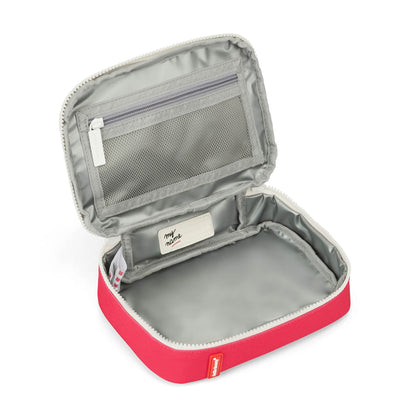 Saco de lanche infantil framboise com interior isotérmico Hello Hossy