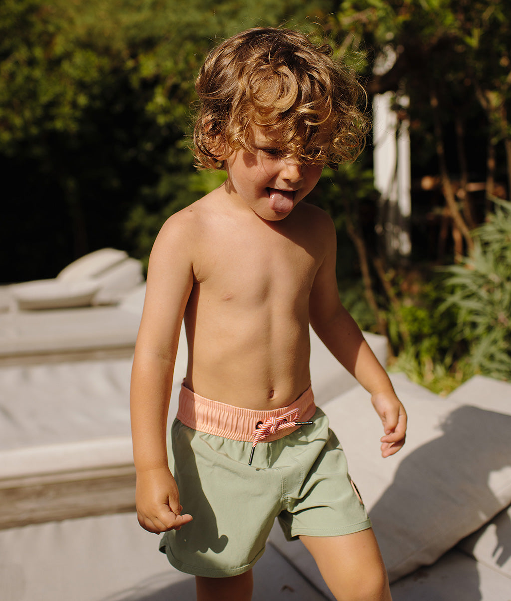 Calções de banho para menino Mini Matcha Anti-UV, Cool Kids Only!
