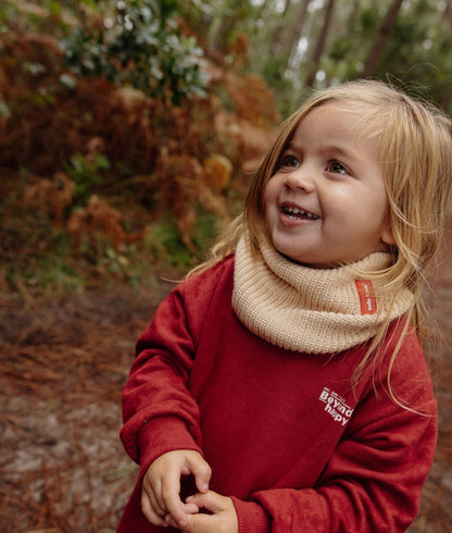 Snood Cocoon Creamy para crianças e bebés, Cool Kids Only, Hello Hossy
