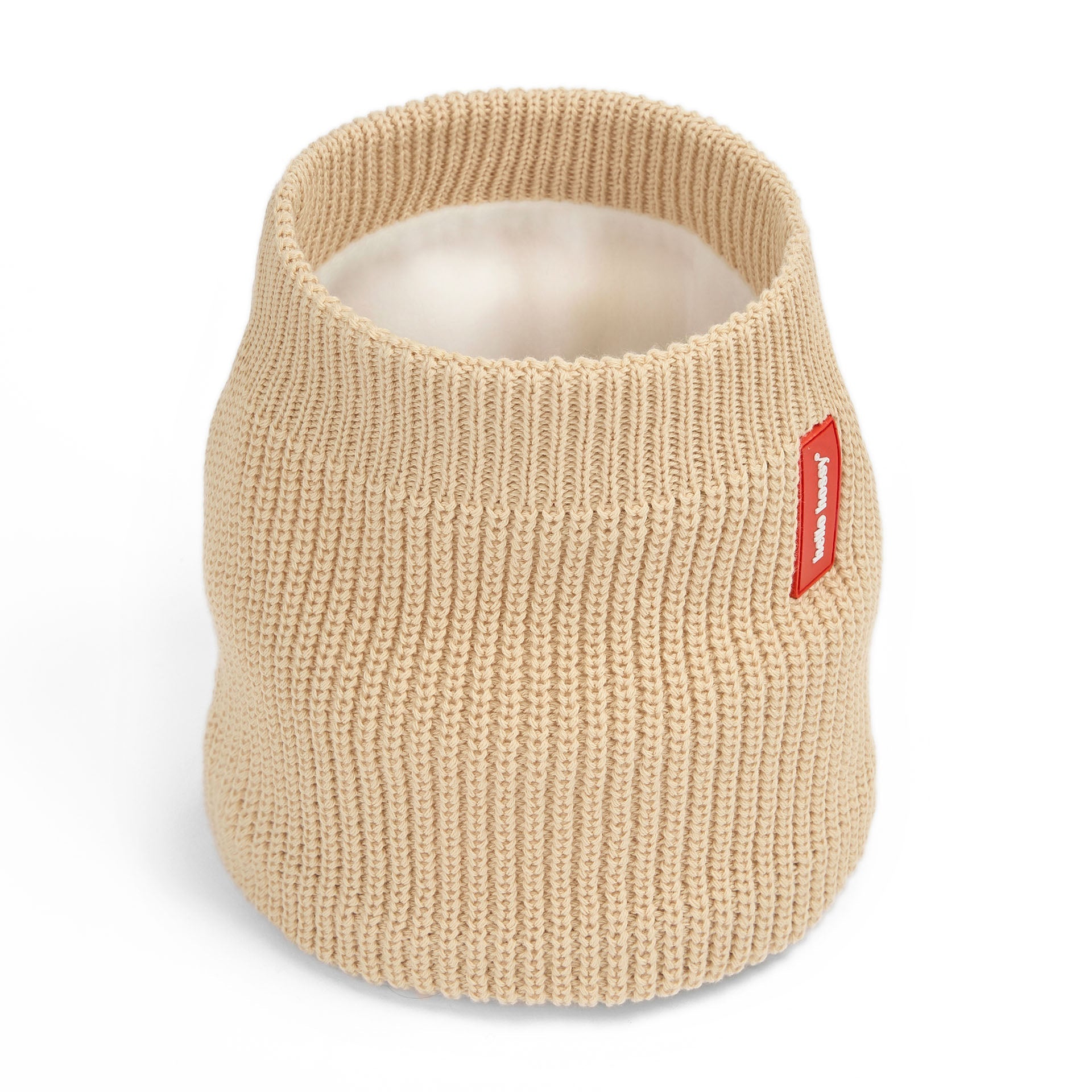 Snood para crianças Cocoon Creamy, algodão orgânico, forro polar, desde 1 ano, Cool Kids Only!