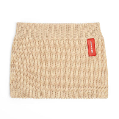 Snood para crianças Cocoon Creamy, algodão orgânico, forro polar, desde 1 ano, Cool Kids Only!