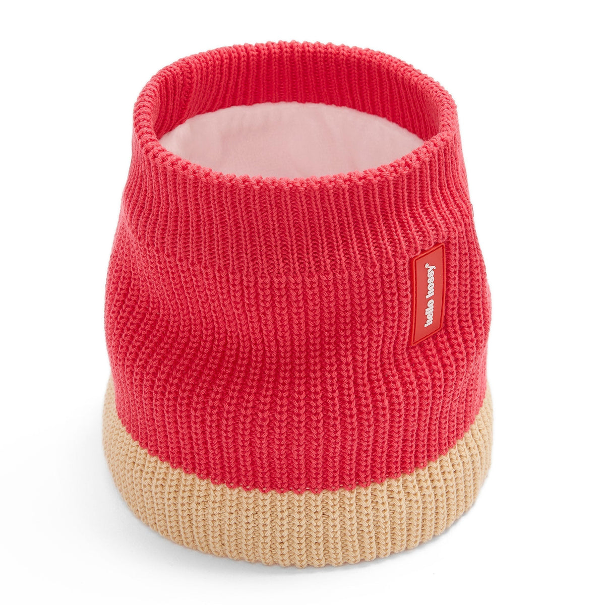 Snood infantil Cocoon Framboise, algodão orgânico, forro polar, desde 1 ano, Cool Kids Only!