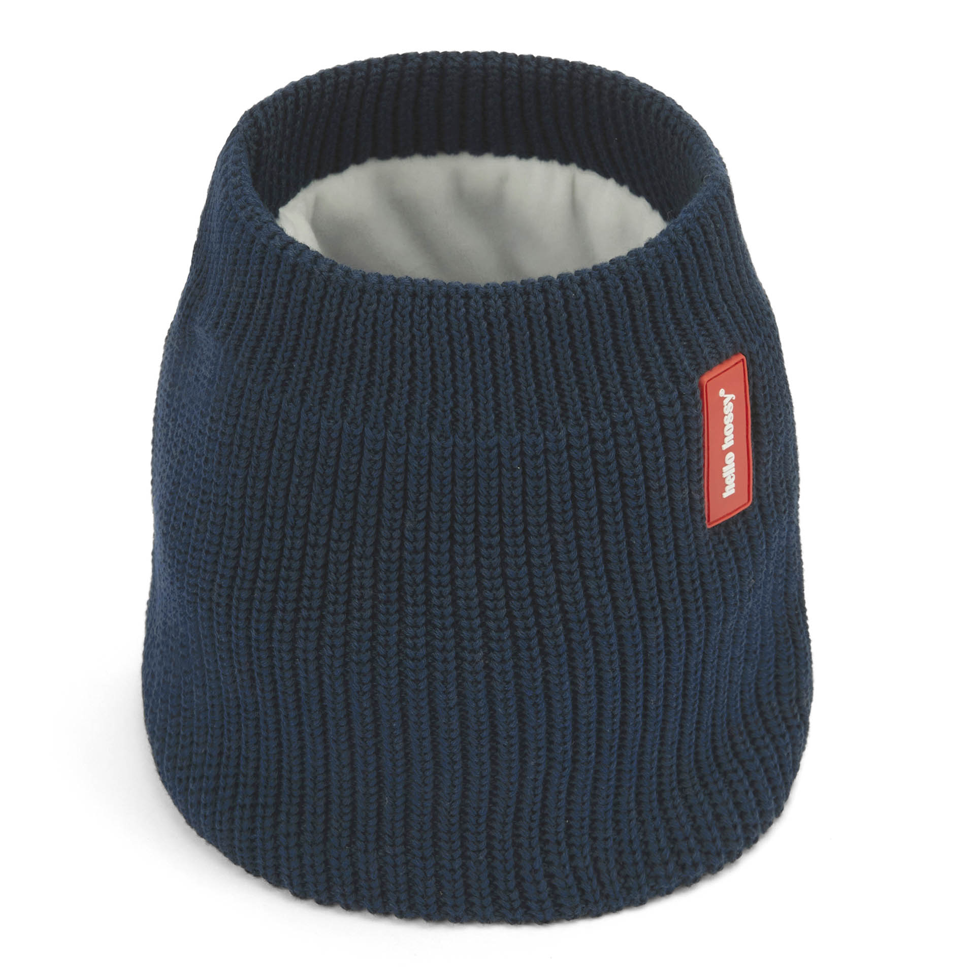 Cachecol de malha lisa e polar Cocoon Polo para criança e bebé – vista de 3/4
