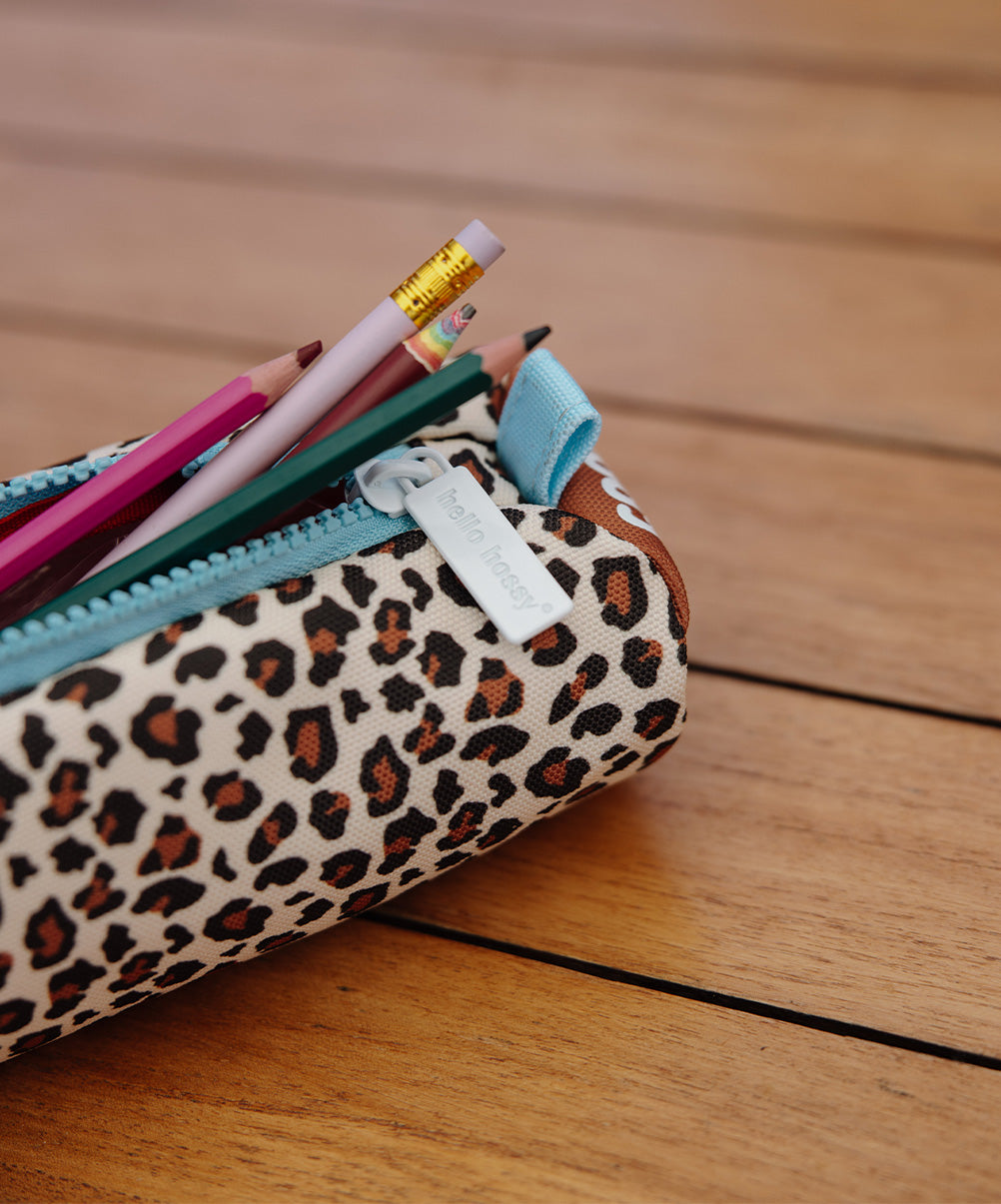 Estojo escolar para crianças leopard, pré-escolar e ensino básico, Cool Kids Only!