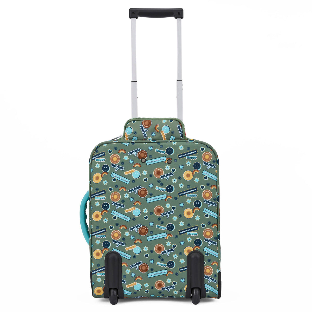 Mala de viagem infantil Smiley, formato de cabine, com rodas, Cool Kids Only!