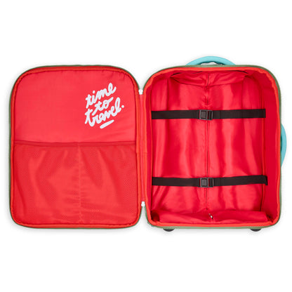 Mala de viagem infantil Smiley, formato de cabine, com rodas, Cool Kids Only!