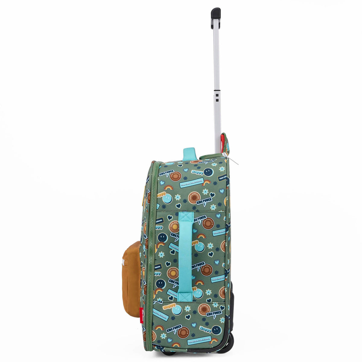 Mala de viagem infantil Smiley, formato de cabine, com rodas, Cool Kids Only!