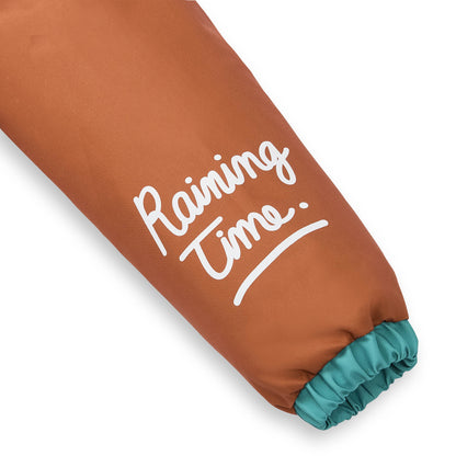 Casaco de chuva impermeável Peanut para criança - detalhe da manga