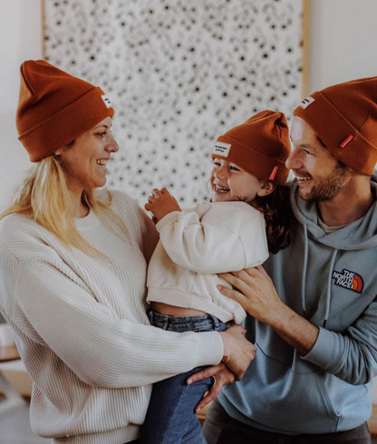 Gorro para pais e filhos Urban Cacao, 100% algodão orgânico, matchy-matchy, a partir dos 9 meses, Cool Kids Only!